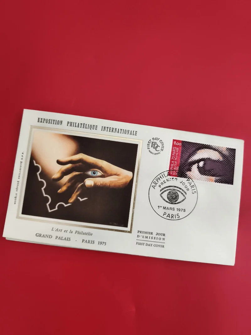 Lettre Premier Jour Exposition Philatélie Grand Palais Paris 1975 (Ref 1)