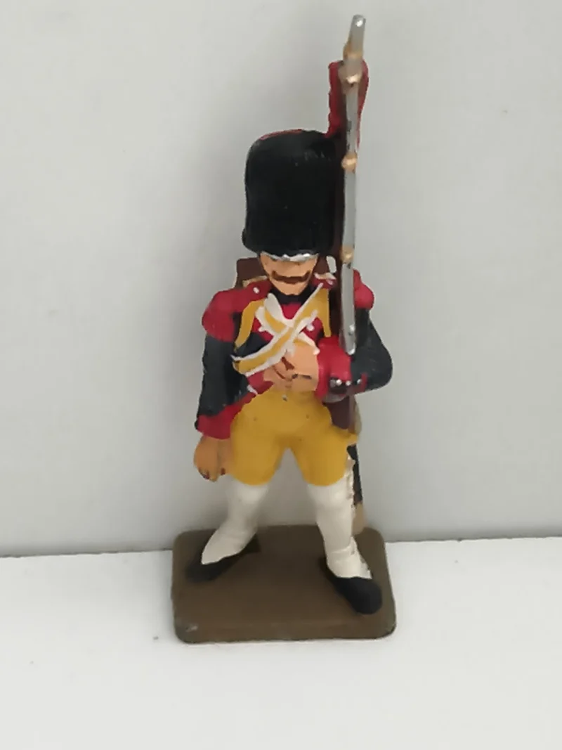 Figurine soldat ancien plomb uniforme Empire garde armée napoléonienne vintage