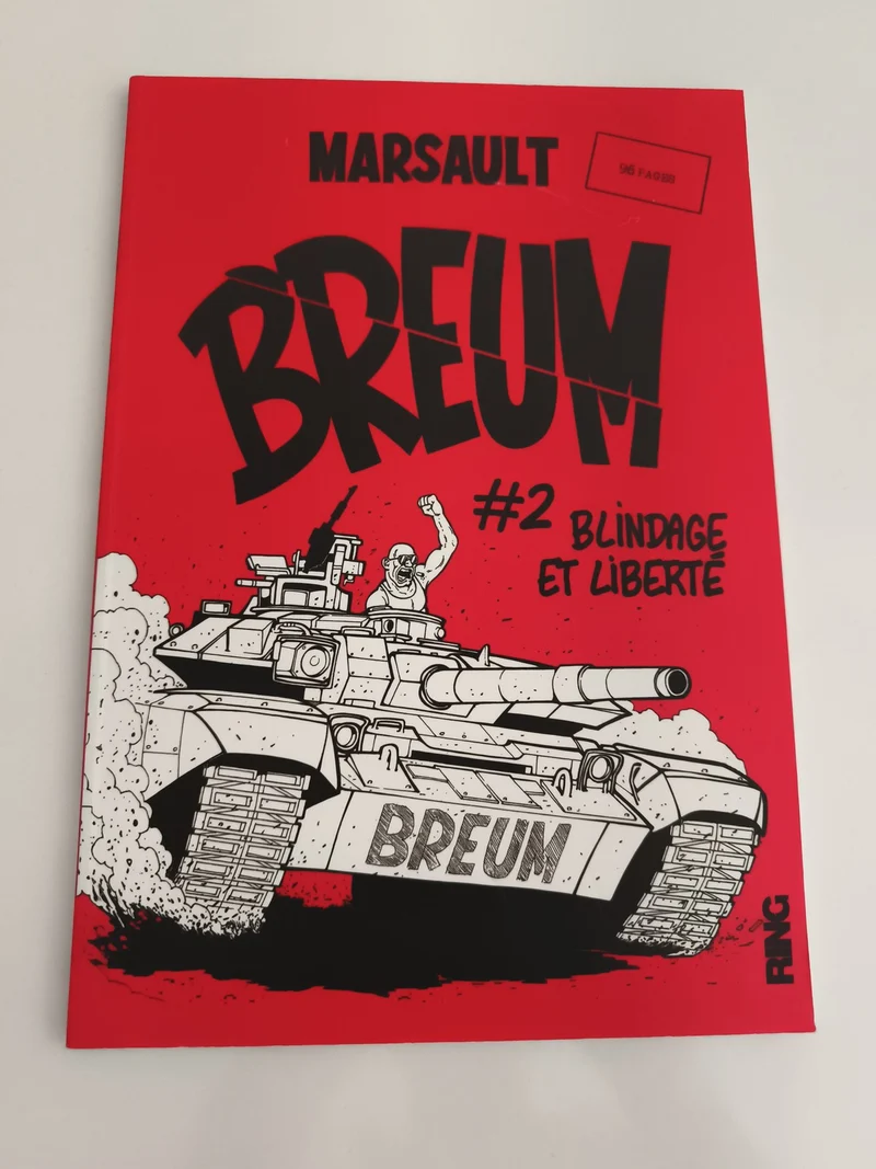 Bande dessinée Marsault BREUM #2 Blindage et Liberté Ring 96 pages