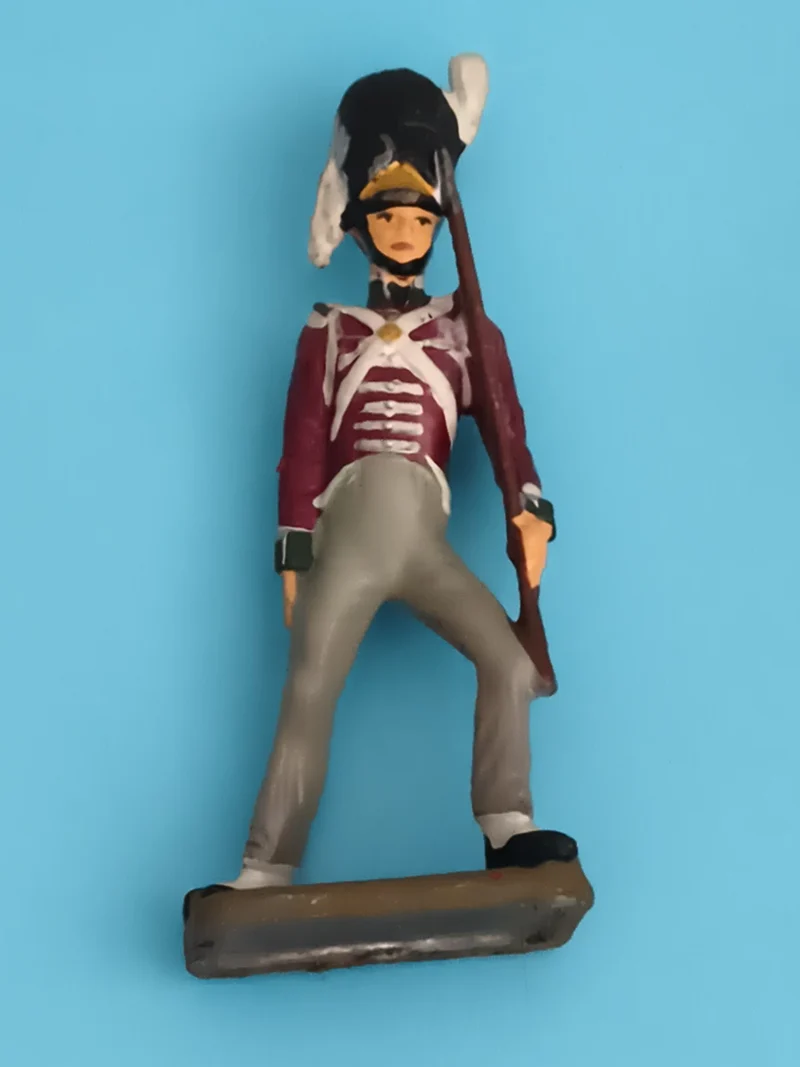 Figurine soldat plomb ancien uniforme empire peinte main figurine militaire vint