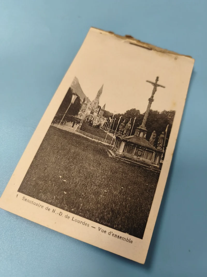 Lot anciennes photos Lourdes sanctuaire vintage, vues anciennes collection