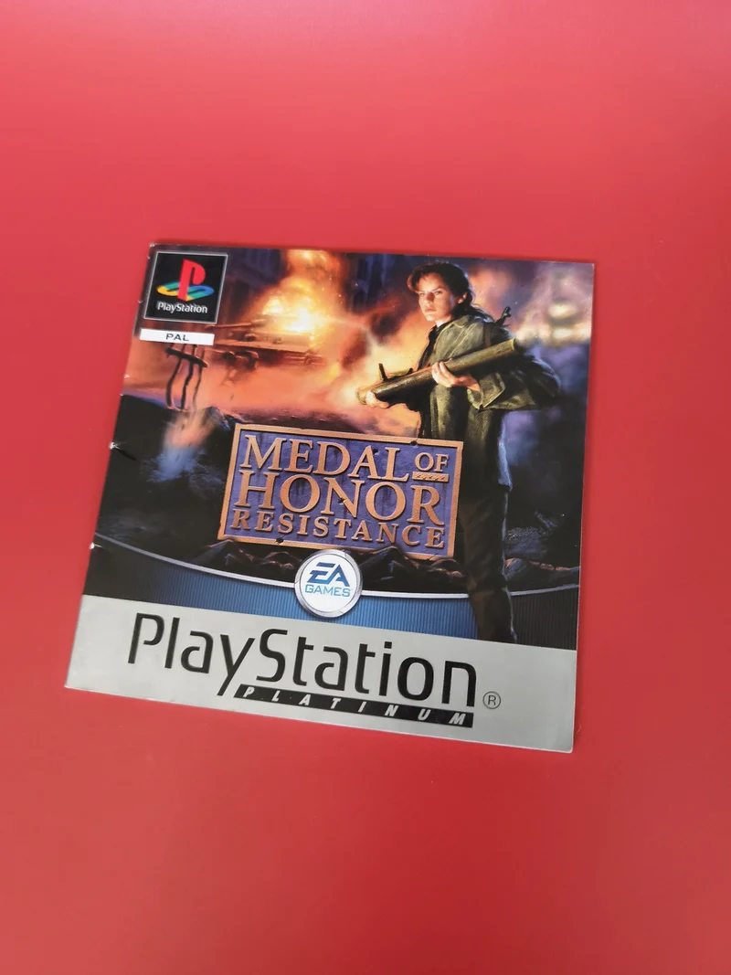 Notice originale pour Medal of Honor sur PS1 ? manuel Playstation d'occasion