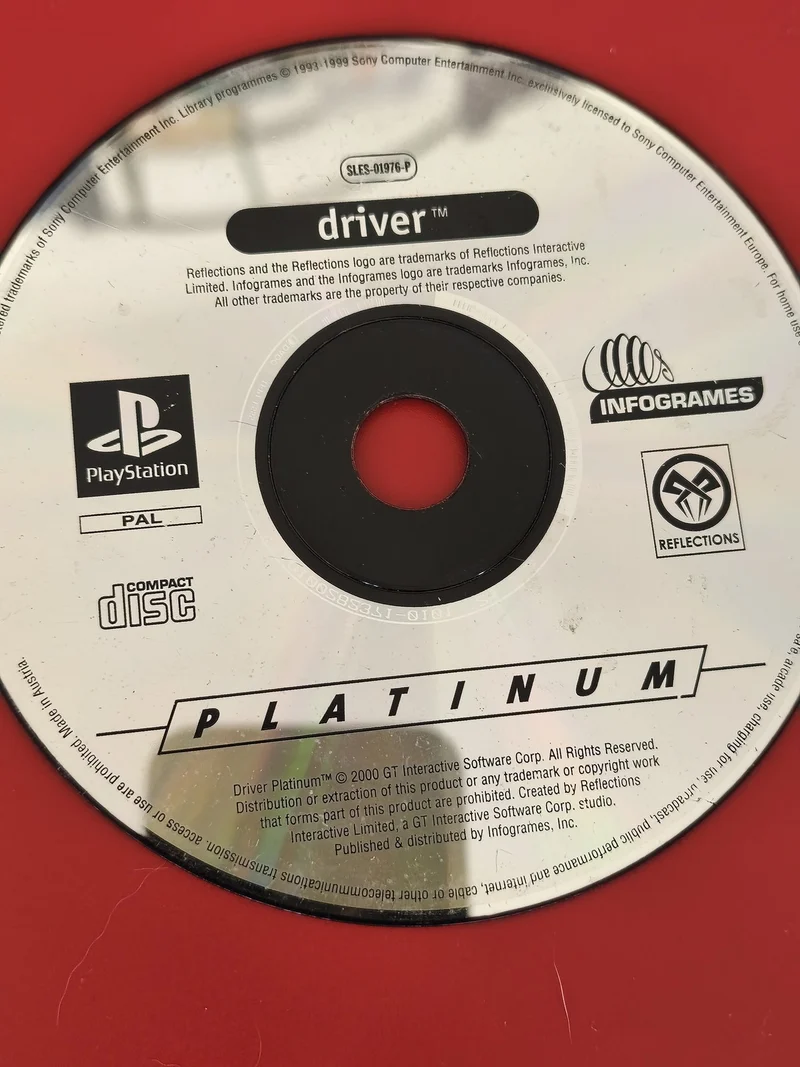 CD jeu Driver pour PlayStation 1 PS1 ? Disque seul compatible console Sony