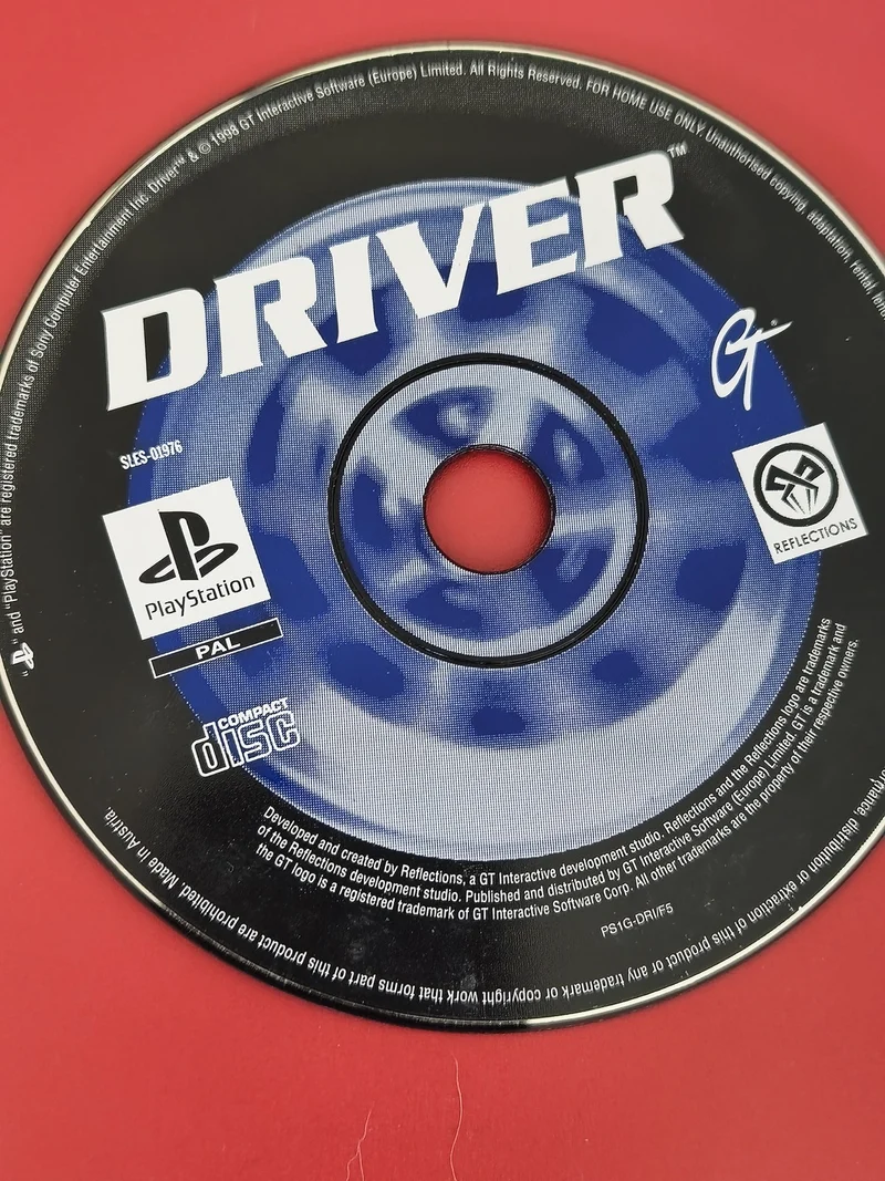 CD jeu Driver pour Sony PlayStation PS1 - disque seul, version originale