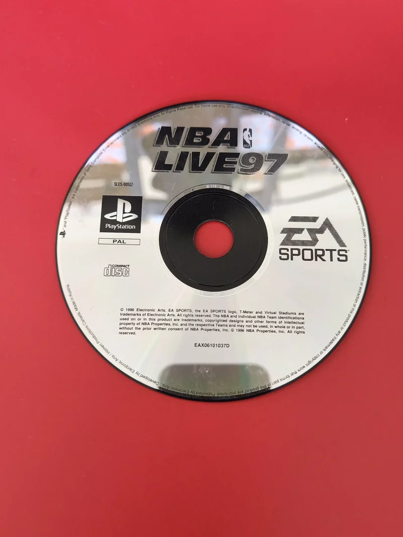 CD jeu NBA Live 97 pour PlayStation 1 PS1 ? disque original d?occasion