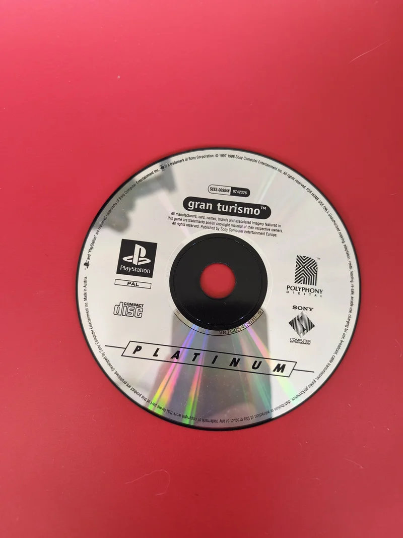 CD jeu Gran Turismo pour PlayStation PS1 ? Disque seul, version originale PAL