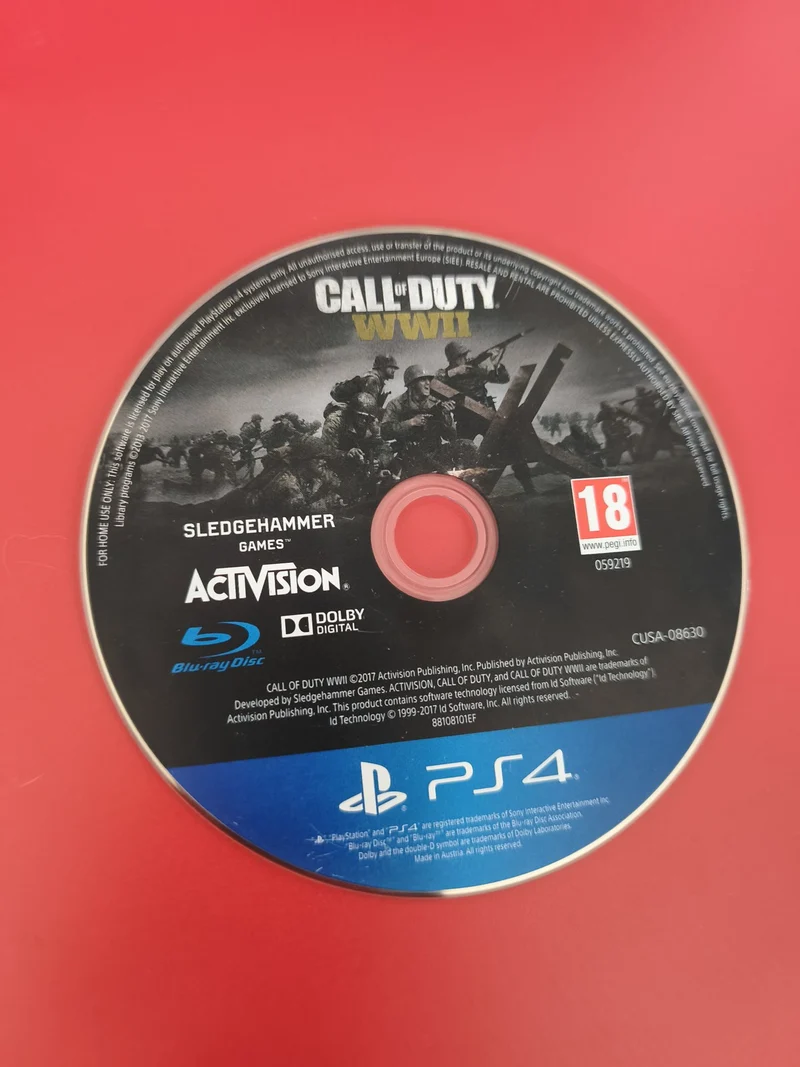 Jeu PS4 Call of Duty ? CD seul original pour console Playstation 4 d?occasion