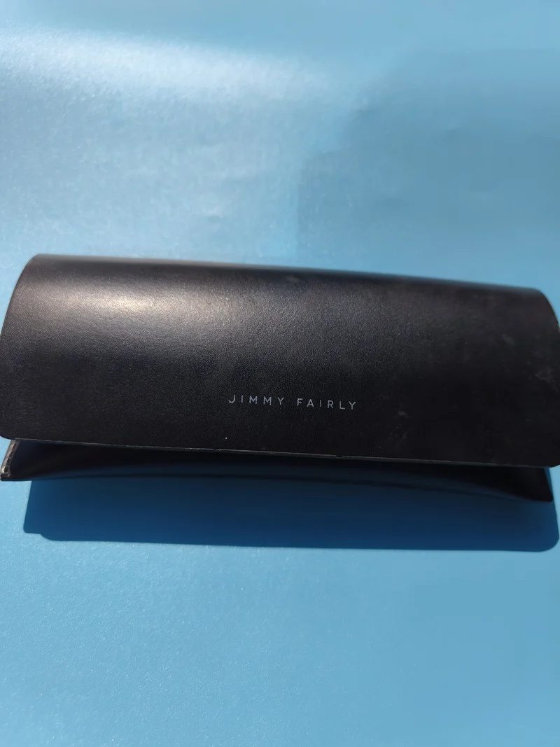 Étui à lunettes noir Jimmy Fairly rigide pour protection de monture optique