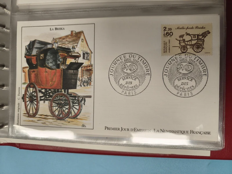 Enveloppe FDC Premier Jour d?Émission 1998 La Briska Timbre et Illustration