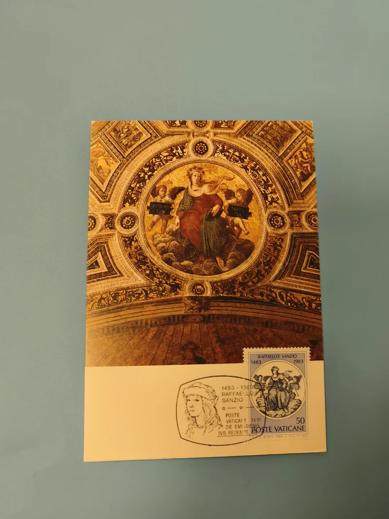 Enveloppe FDC premier jour d?émission Vatican Raffaello Sanzio illustration timb
