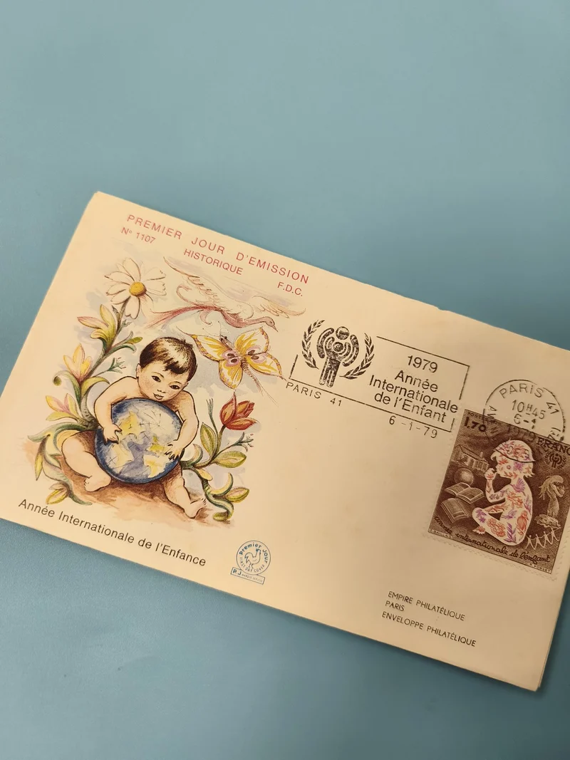Enveloppe FDC Premier Jour Année Internationale de l'Enfance 1979 Paris