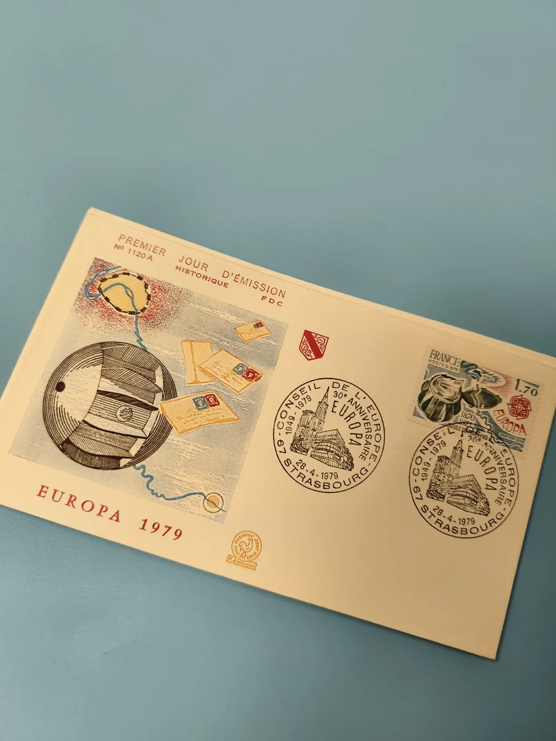 Enveloppe philatélie FDC Europa 1979 Strasbourg Premier Jour d?Émission