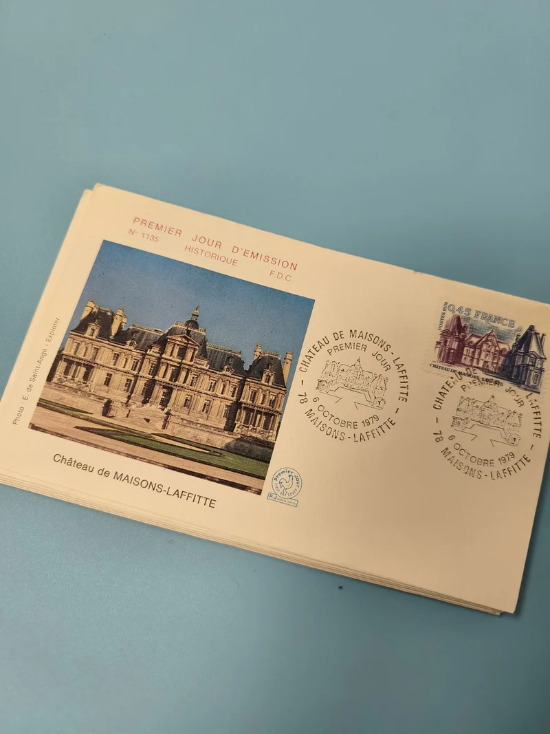 Enveloppe FDC premier jour d?émission Château de Maisons-Laffitte timbrée