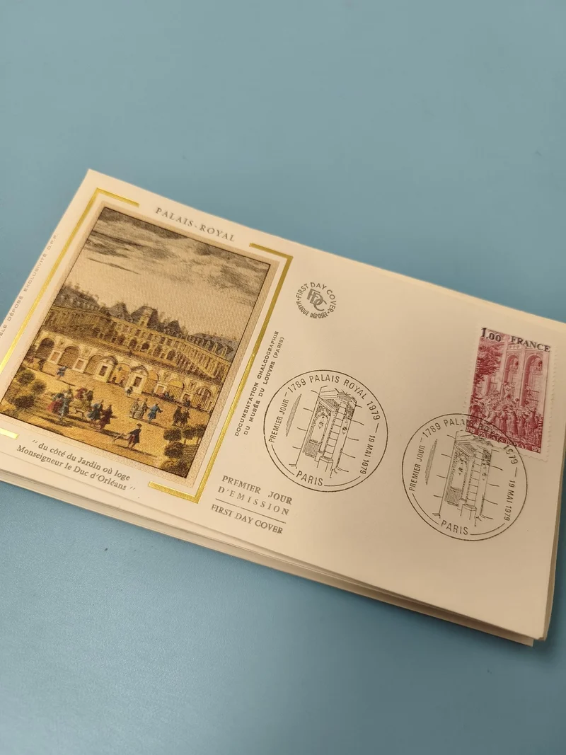 Enveloppe premier jour d?émission FDC Palais Royal timbre Paris