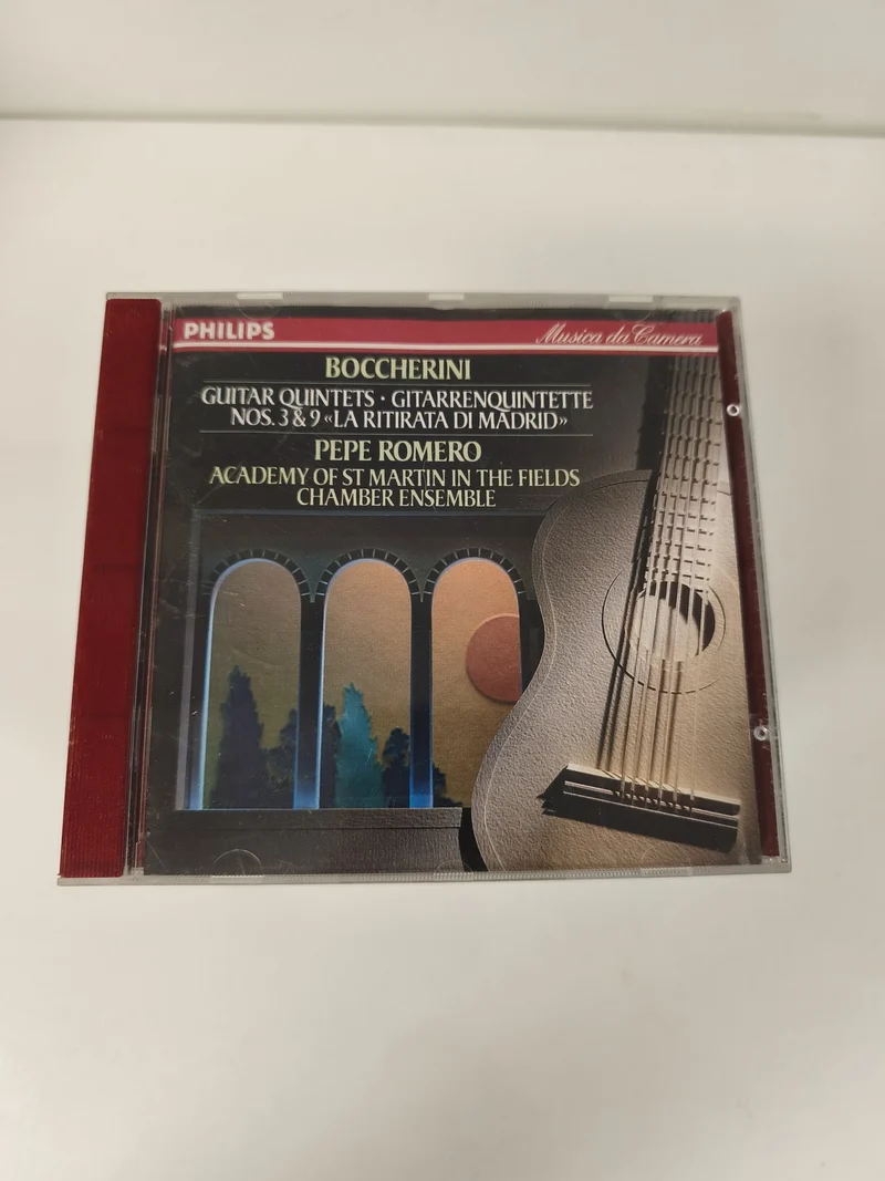 Boccherini Guitar Quintets CD Pepe Romero Academy St Martin in the Fields
