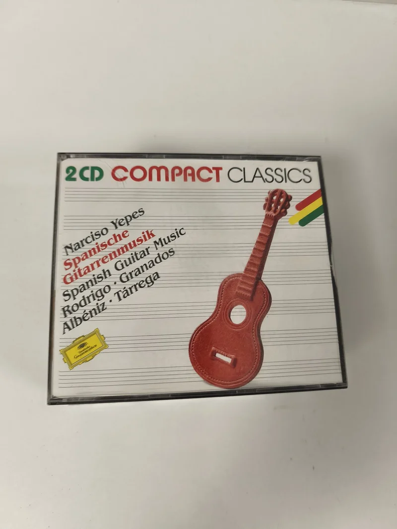 2CD Compact Classics Narciso Yepes Guitare Espagnole Rodrigo Granados Albéniz