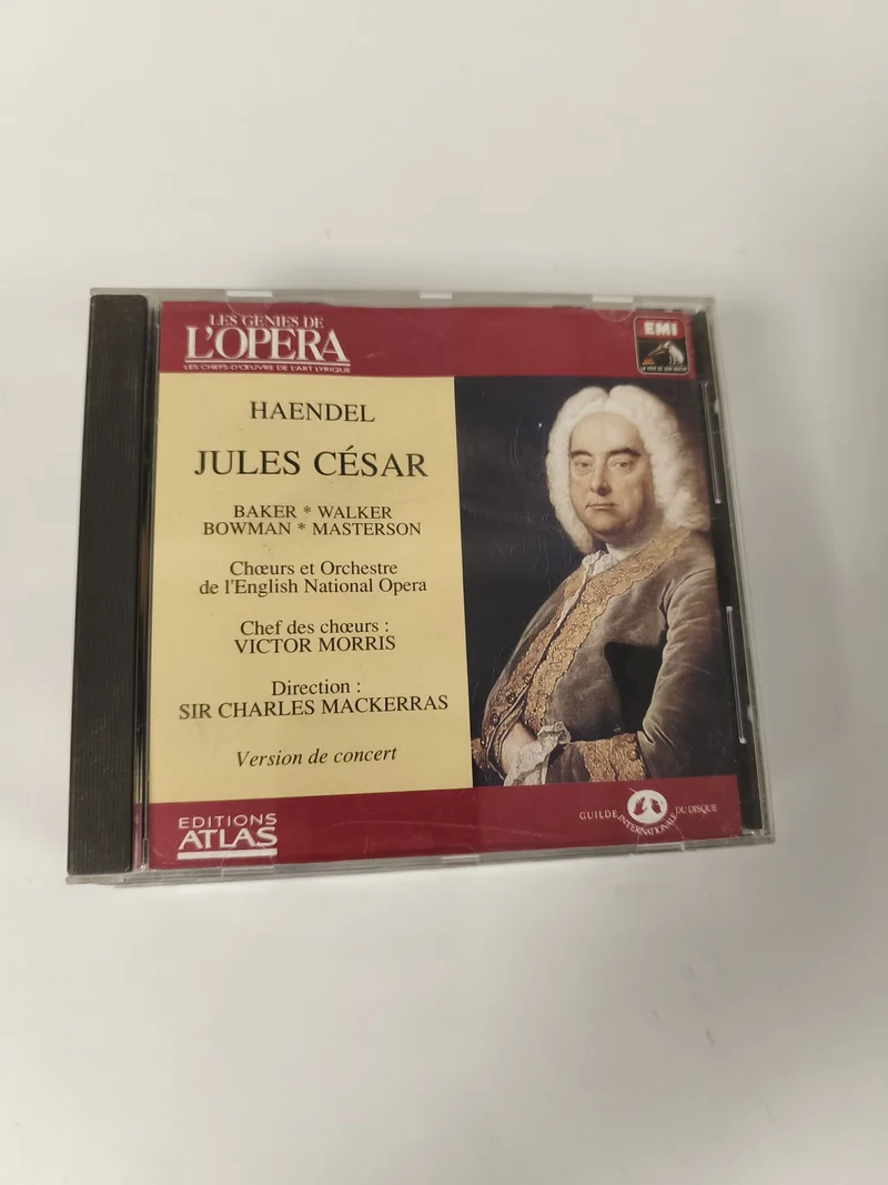 CD Haendel Jules César ? English National Opera ? Mackerras ? Opéra ? Occasion