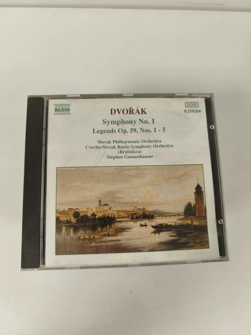 CD Dvo?ák Symphony No.1 Legends Op.59 Slovak Philharmonic Stephen Gunzenhauser