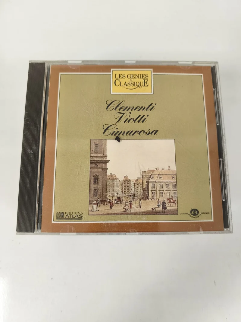 CD Les Génies du Classique Clementi Viotti Cimarosa Editions Atlas musique