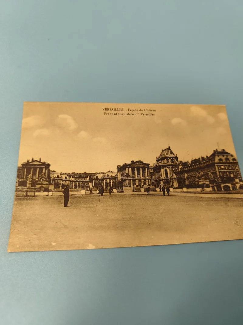 Carte postale ancienne Versailles façade château CPA vintage France