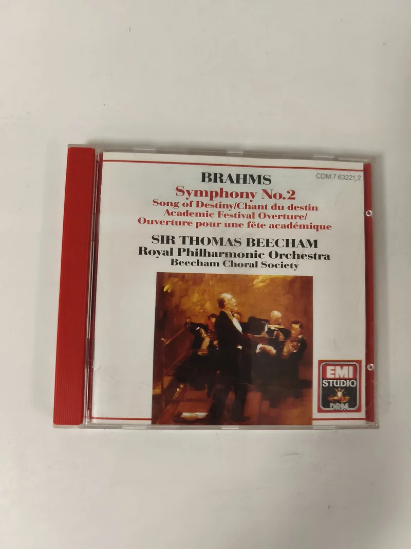 CD Brahms Symphony No.2 Sir Thomas Beecham Royal Philharmonic EMI Choral