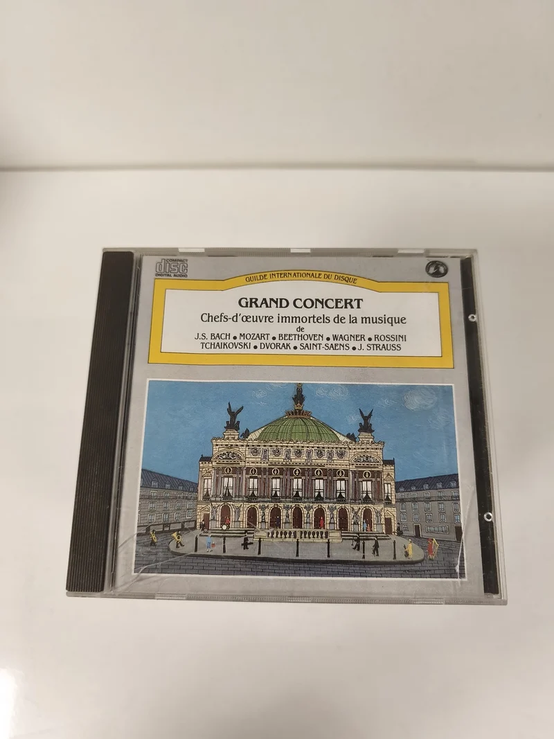 CD Grand Concert Chefs-d'?uvre Immortels Musique Classique Bach Mozart Beethoven
