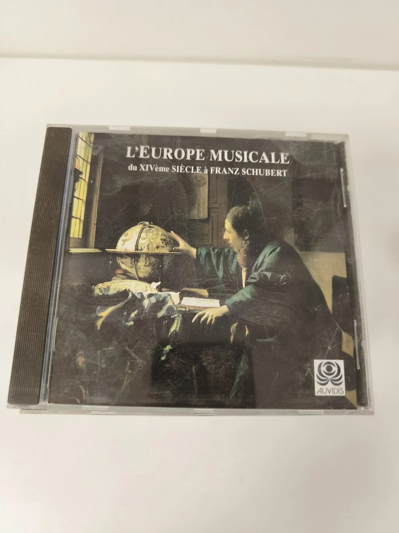 CD L'Europe Musicale du XIVe siècle à Franz Schubert Auvidis musique classique