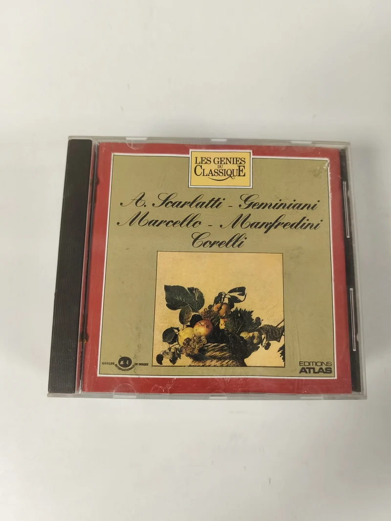 CD Les Génies du Classique Scarlatti Geminiani Marcello Corelli Atlas