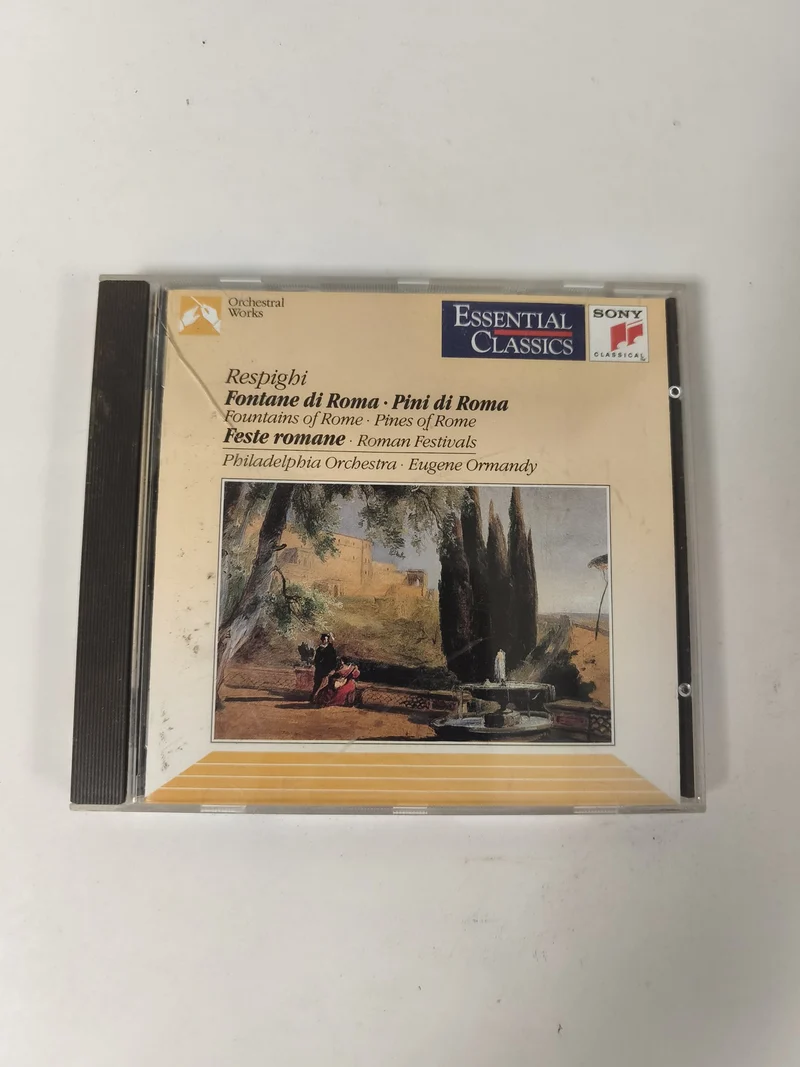 CD Respighi Fontane di Roma Pini di Roma Feste Romane Ormandy Sony