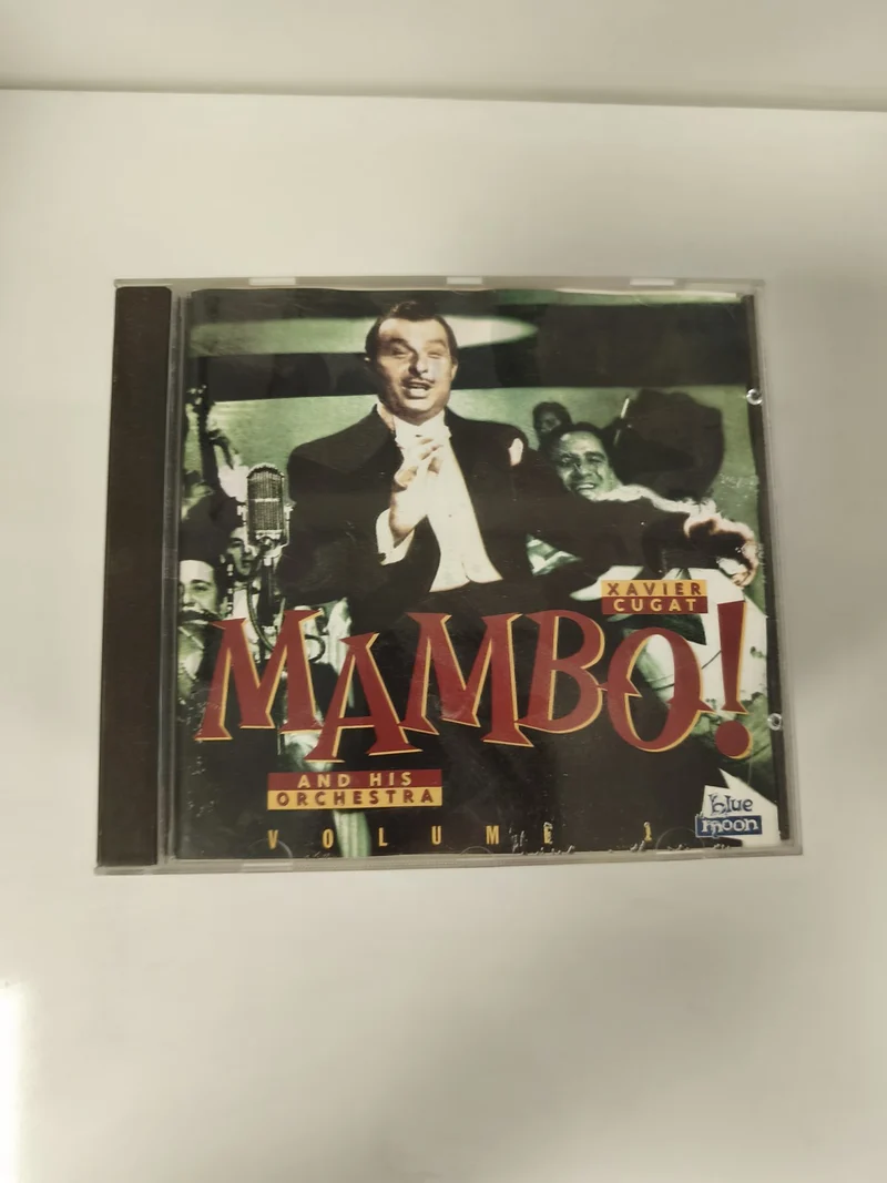 CD Xavier Cugat Mambo! And His Orchestra Volume 1 pochette couleur