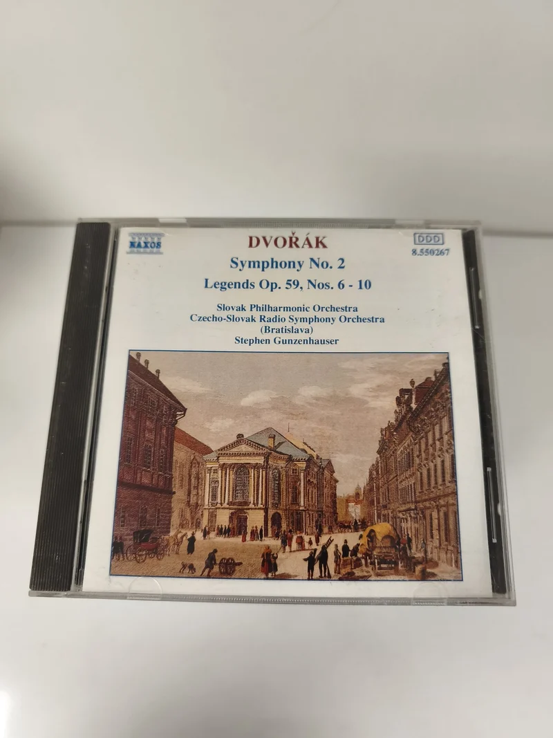 CD Dvo?ák Symphony No.2 Legends Op.59 Slovak Philharmonic Gunzenhauser