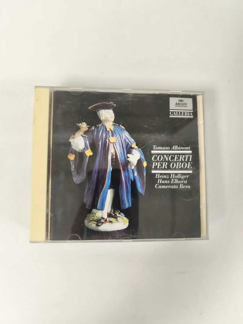 CD Tomaso Albinoni Concerti per Oboe Heinz Holliger Camerata Bern Archiv