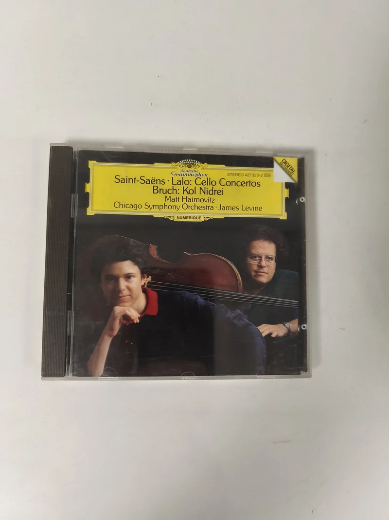 CD Saint-Saëns Lalo Bruch Cello Concertos Matt Haimovitz Chicago Symphony