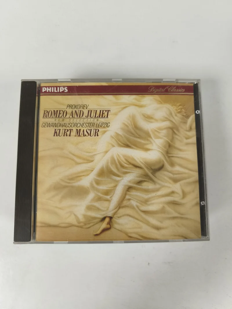 CD Prokofiev Romeo and Juliet Kurt Masur Gewandhausorchester Philips