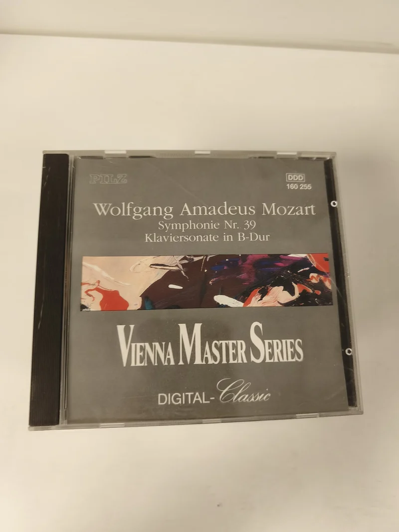CD Mozart Symphonie Nr. 39 & Klaviersonate B-Dur Vienna Master Series Pilz