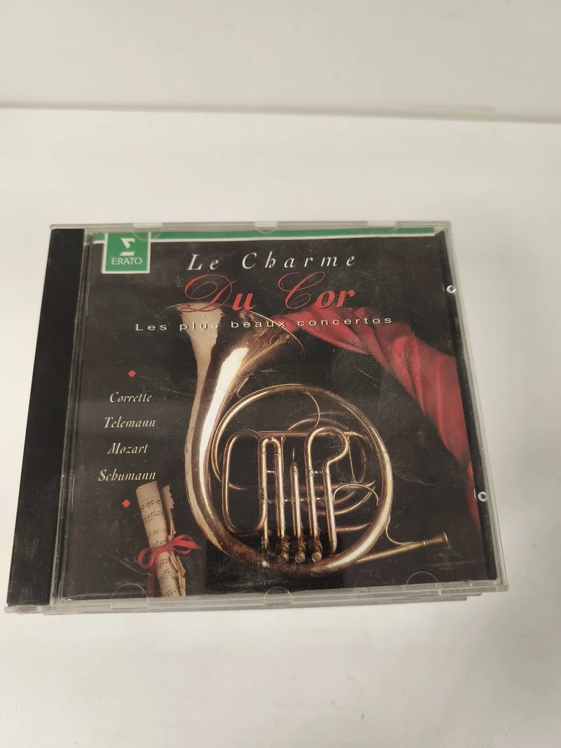 CD Le Charme du Cor Musique Classique Concertos Corrette Telemann Mozart Schuman