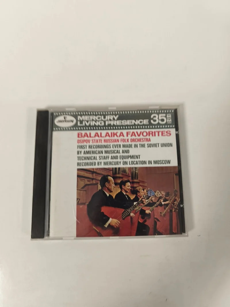 CD Balalaika Favorites Osipov State Russian Folk Orchestra Mercury Moscow