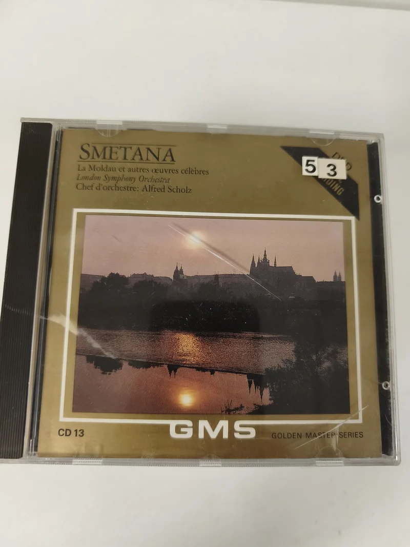 CD Smetana La Moldau et ?uvres célèbres GMS London Symphony Alfred Scholz