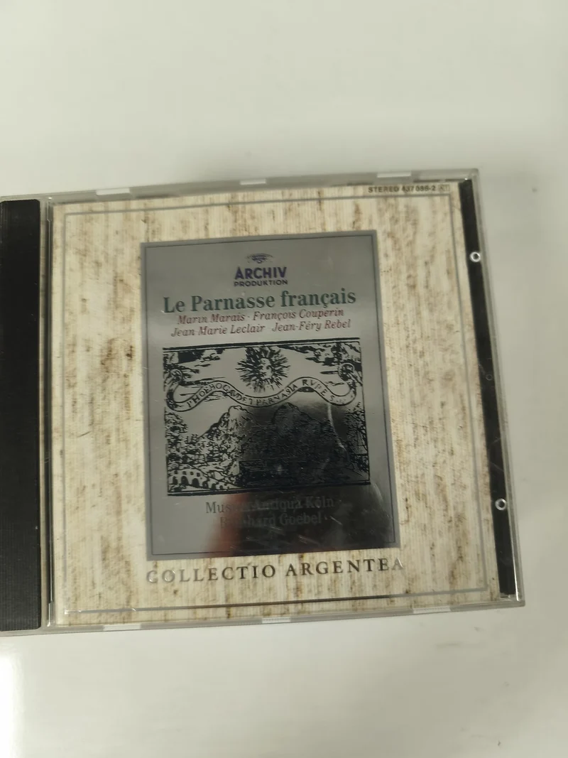 CD Le Parnasse français Archiv Produktion Musique baroque française