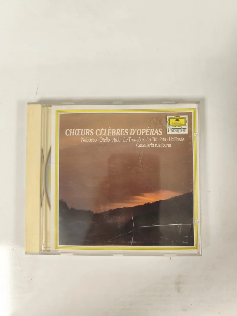 CD Ch?urs Célèbres d?Opéras Deutsche Grammophon ? Nabucco, Aïda, La Traviata