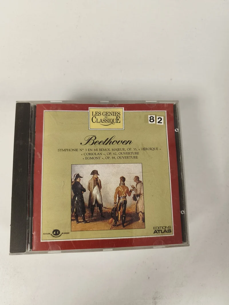 CD Beethoven Les Génies du Classique Symphonie n°3 Héroïque Atlas