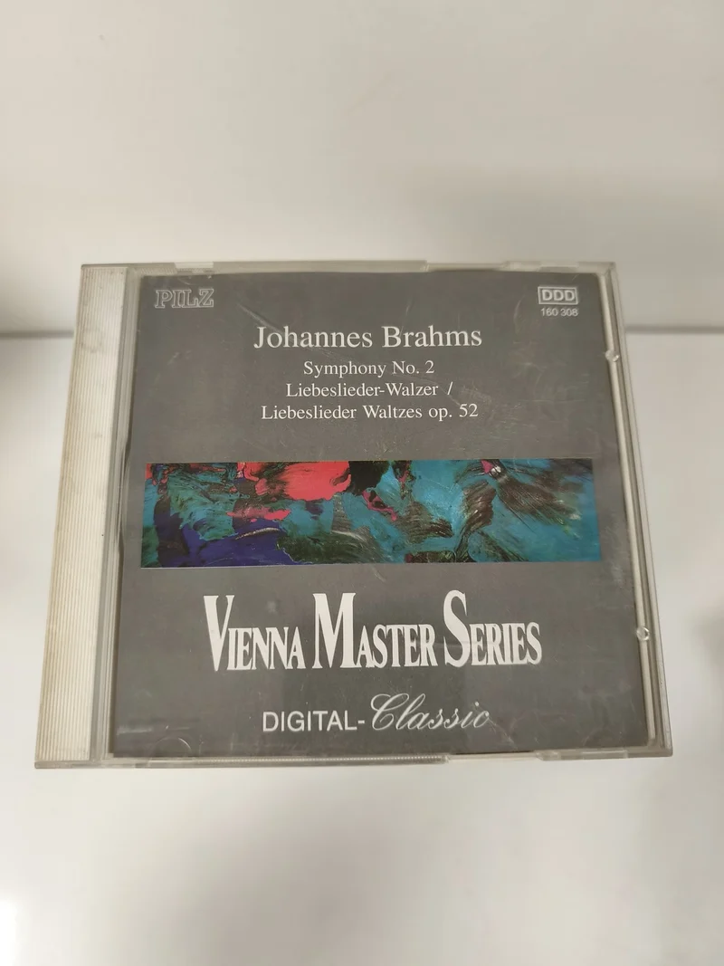 CD Johannes Brahms Symphony No.2 Vienna Master Series classique Pilz