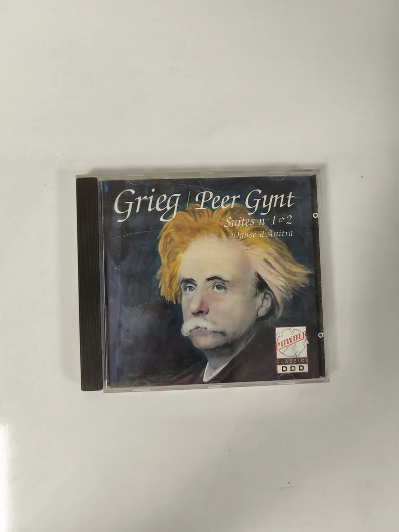 CD Grieg Peer Gynt Suites 1 & 2 Danse d'Anitra Pochette Classique DDD