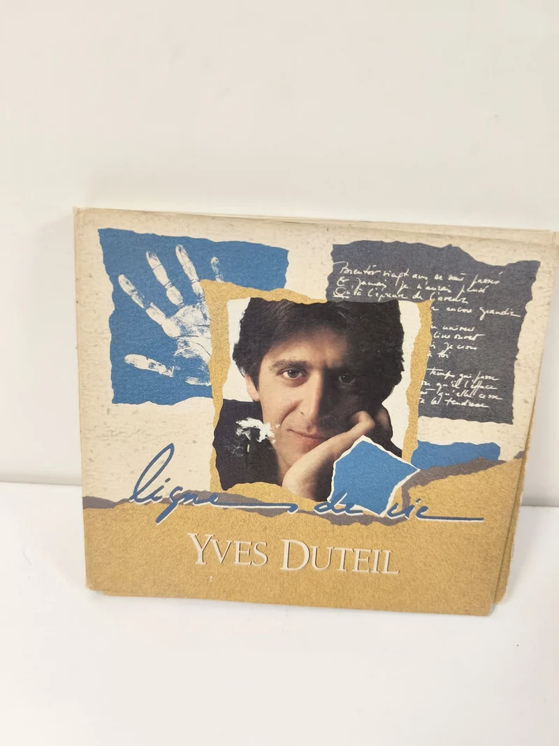 CD Yves Duteil Lignes de Vie pochette carton chanson française