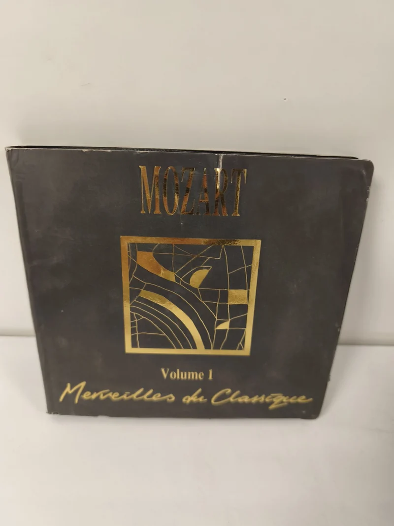CD Mozart Volume 1 Merveilles du Classique pochette noire dorée occasion