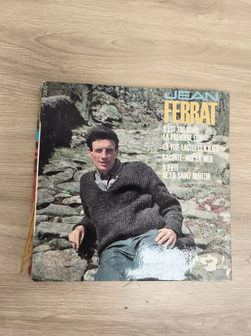 Vinyle 45T Jean Ferrat ? C?est toujours la première fois, pochette photo couleur