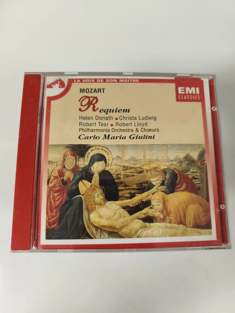 CD Mozart Requiem EMI Classics Carlo Maria Giulini Philharmonia Ch?urs