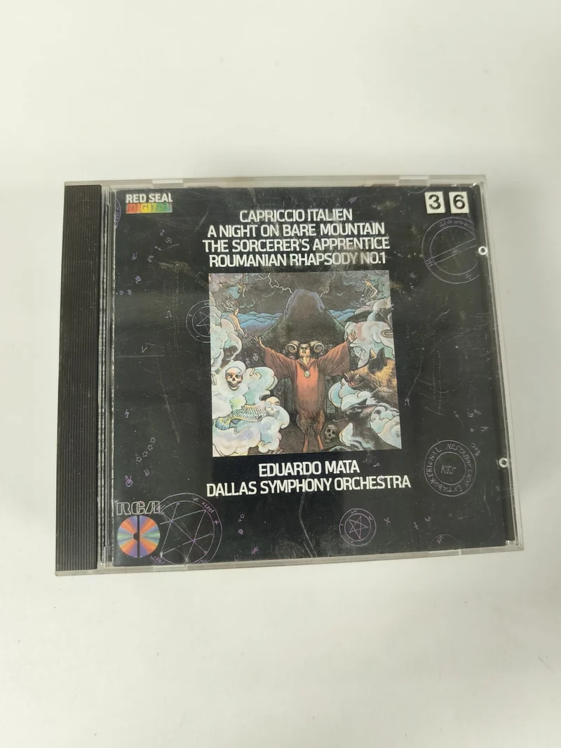 CD Eduardo Mata Dallas Symphony Orchestra Capriccio Italien Nuit Sorciers