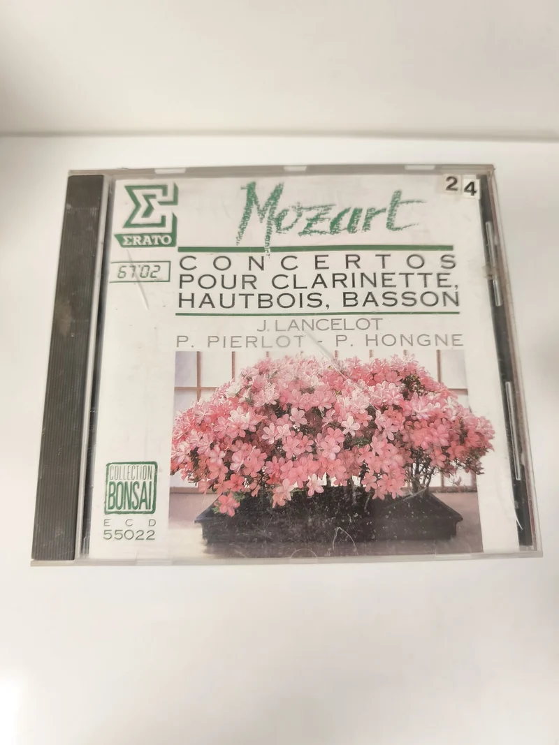 CD Mozart Concertos Clarinette Hautbois Basson Erato Collection Bonsai