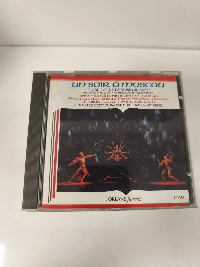 CD Un Soir à Moscou Musique Russe Orchestre Palatinat Rhenan Ballet